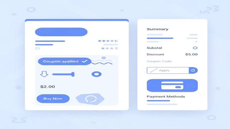 Udemy checkout page showing coupon code application and discounted pricing